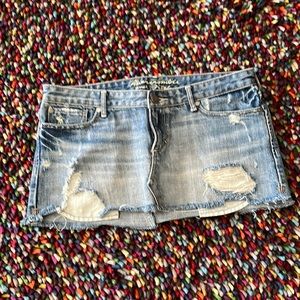 Vintage Abercrombie and Fitch Jean Skirt 0